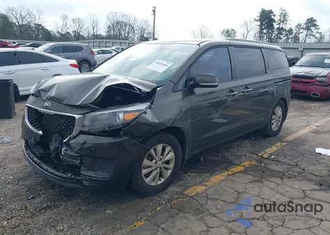 2015 Kia Sedona Lx z USA, uszkodzony, nr VIN KNDMB5C11F6043751